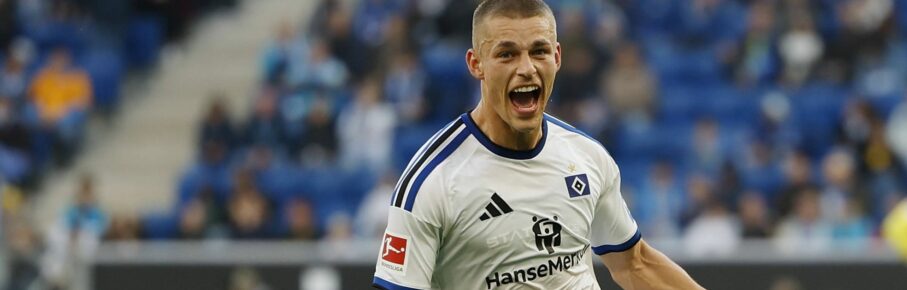 Miro Muheim trifft für den HSV