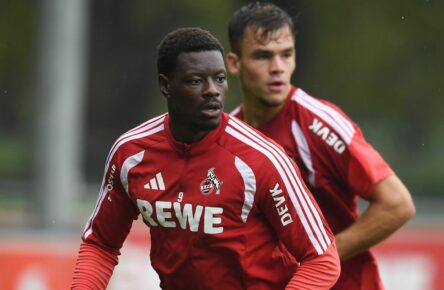 Ragnar Ache und Thijs Dallinga vom 1. FC Köln