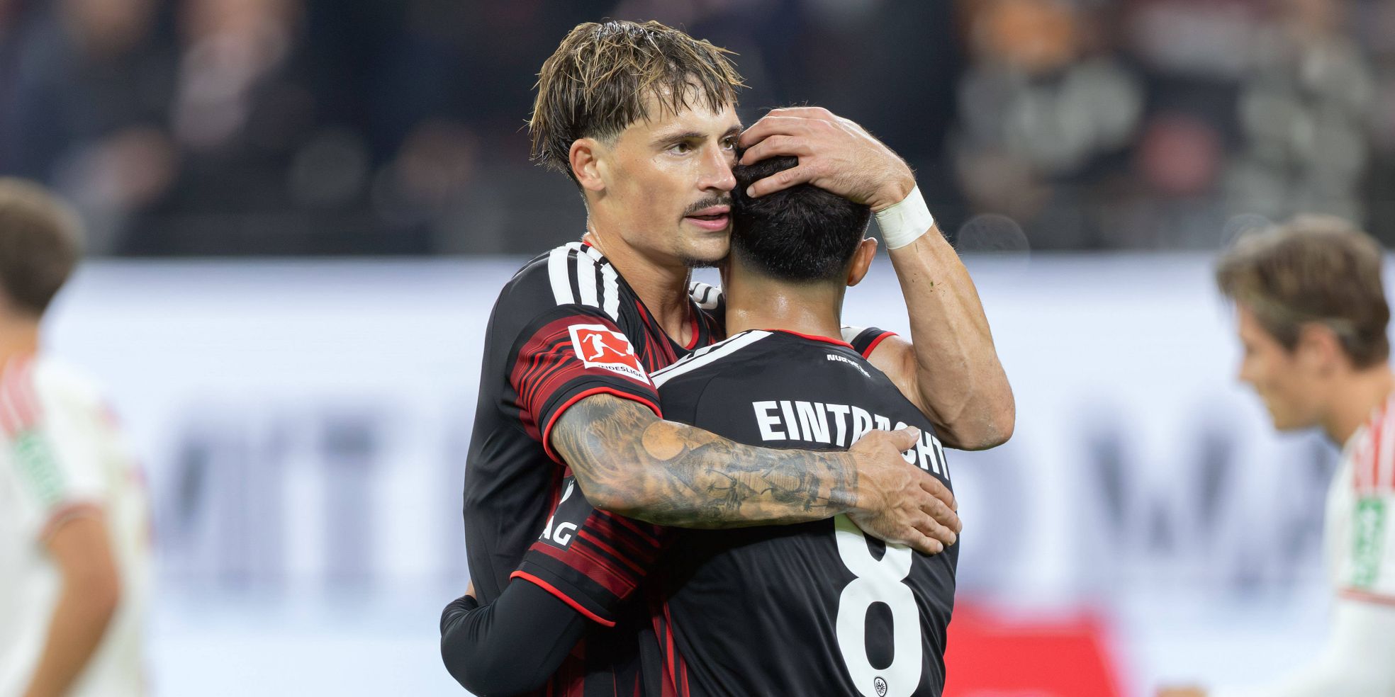 Robin Koch und Fares Chaibi von Eintracht Frankfurt